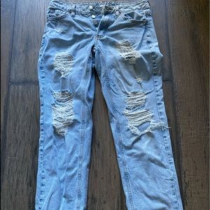 Garage denim mom jeans. Barely worn. Size 1.